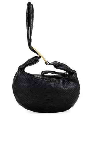 Vida Wristlet in Black Snake | Revolve Clothing (Global)