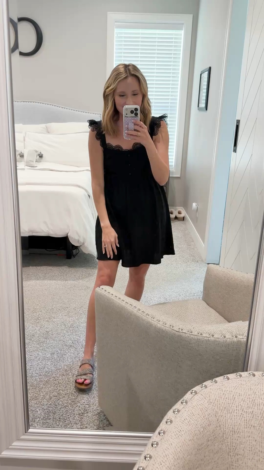 Loving this adorable mini dress from Cupshe! The details on the sleeves are so cute and elevate the dress! 

#LTKTravel #LTKOver40 #LTKootd