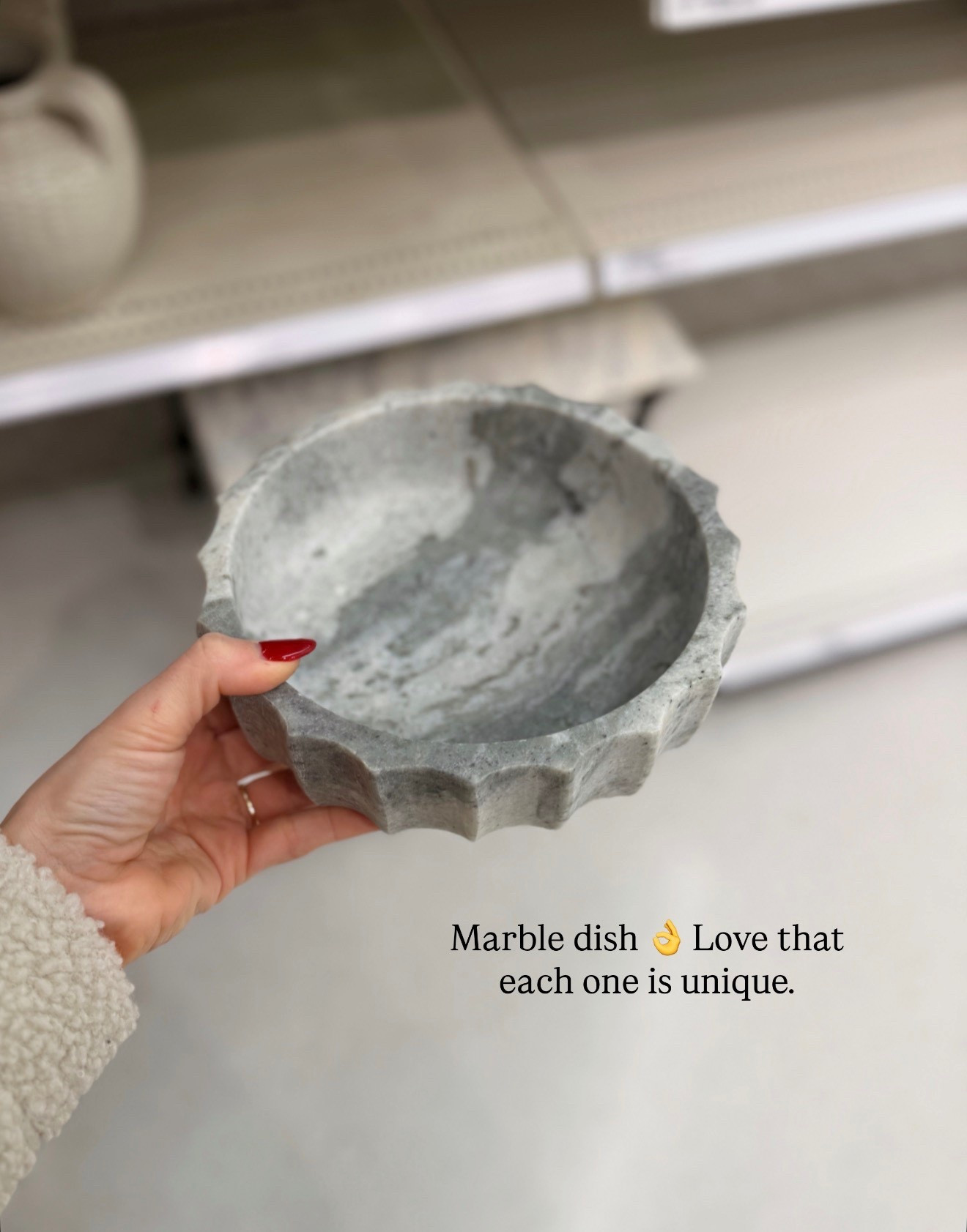 Love this marble bowl! Use as a catchall or on a coffee table. Linked to matching dish too  

#LTKFindsUnder50 #LTKHome