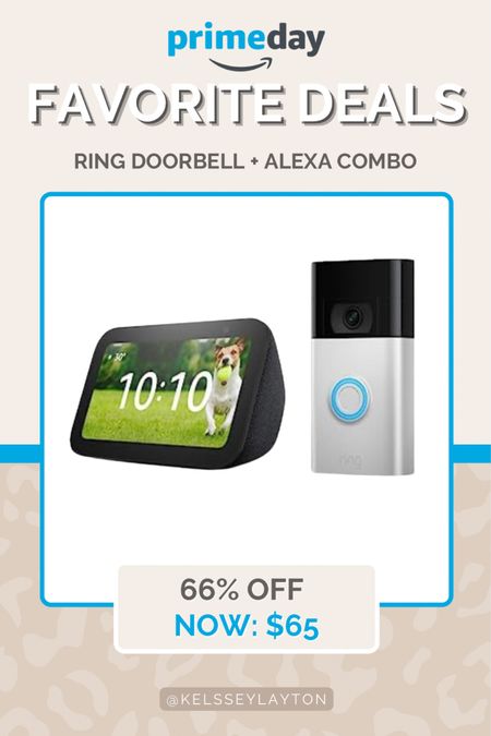 Amazon prime day! Amazon Alexa and ring doorbell combo!

#LTKxPrimeDay #LTKhome #LTKsalealert
