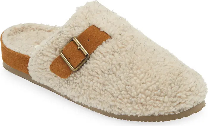 Ela Recycled Berber Scuff Slipper (Women) | Nordstrom
