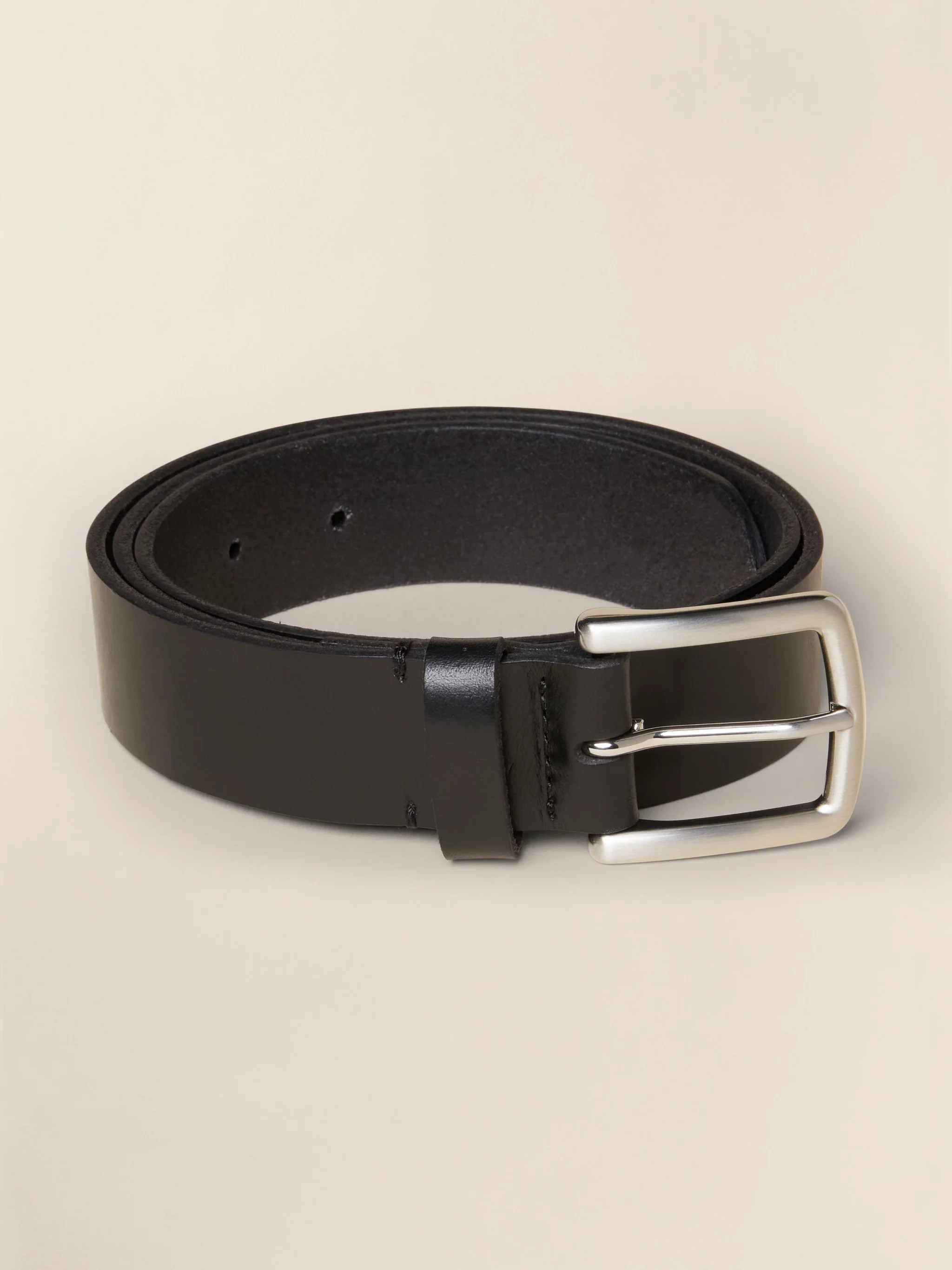 Men's Leather Belt - Black | Faherty