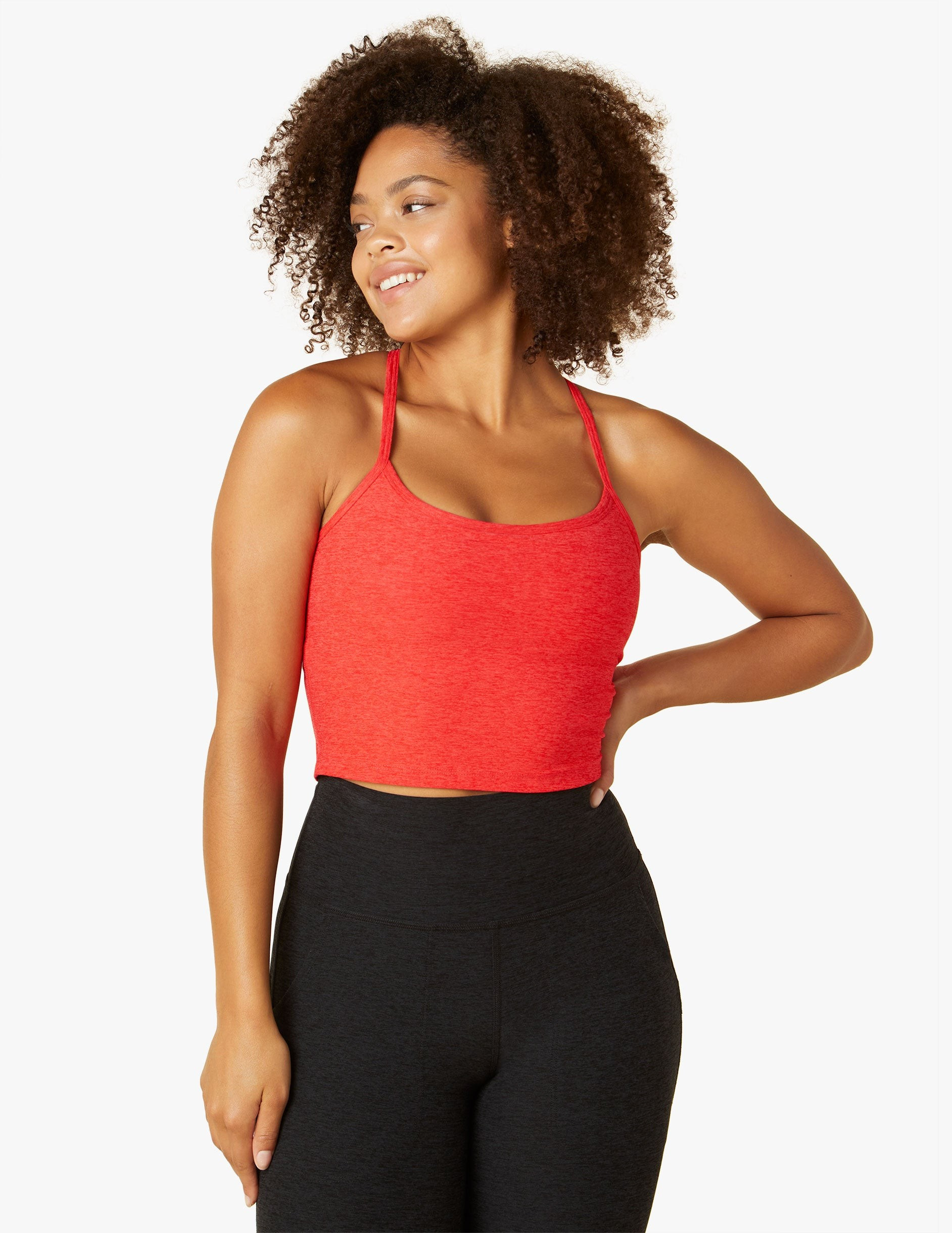 Spacedye Slim Racerback Cropped Tank | Beyond Yoga | Beyond Yoga
