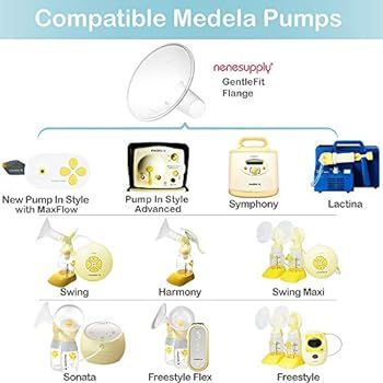 Nenesupply 21mm Flange Breastshield Compatible with Medela Pumps and Medela Pump Parts Replace Me... | Amazon (US)