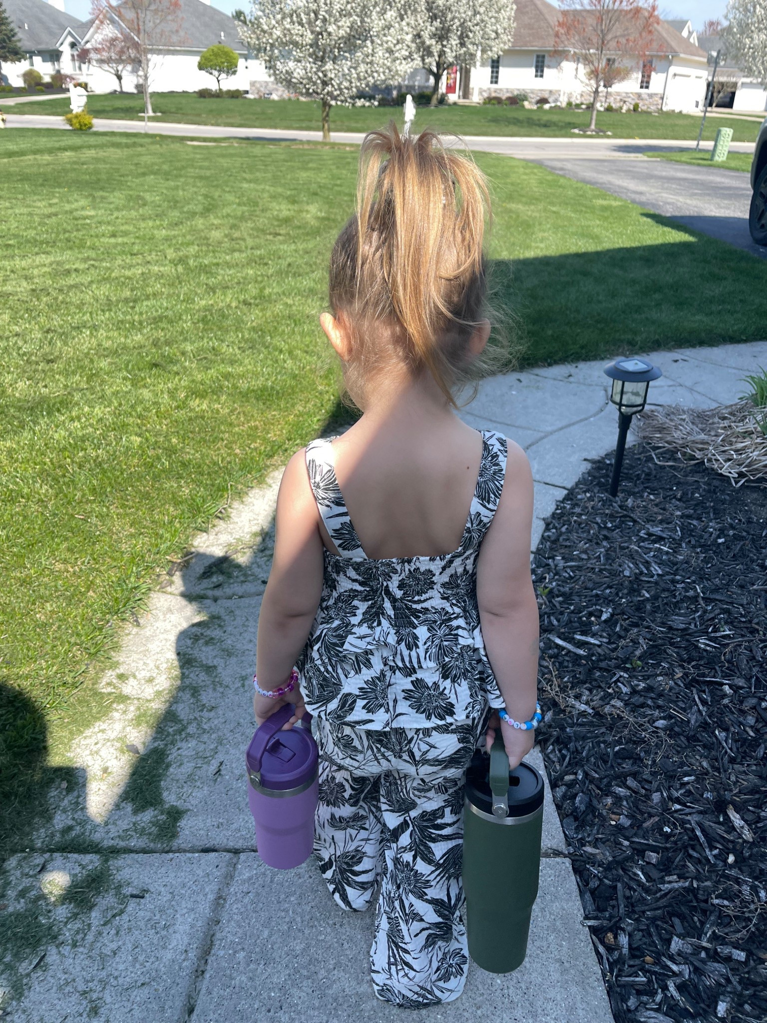The best water bottles for parents and their kiddos! So easy to carry that my toddler carries mine too for me!

#LTKFamily #LTKKids #LTKGiftGuide
