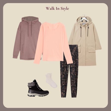 Update your workout wear. Rainproof coat, walking boots, pocket leggings, pink yoga top, sweatshirt 

#LTKfitness #LTKeurope #LTKstyletip