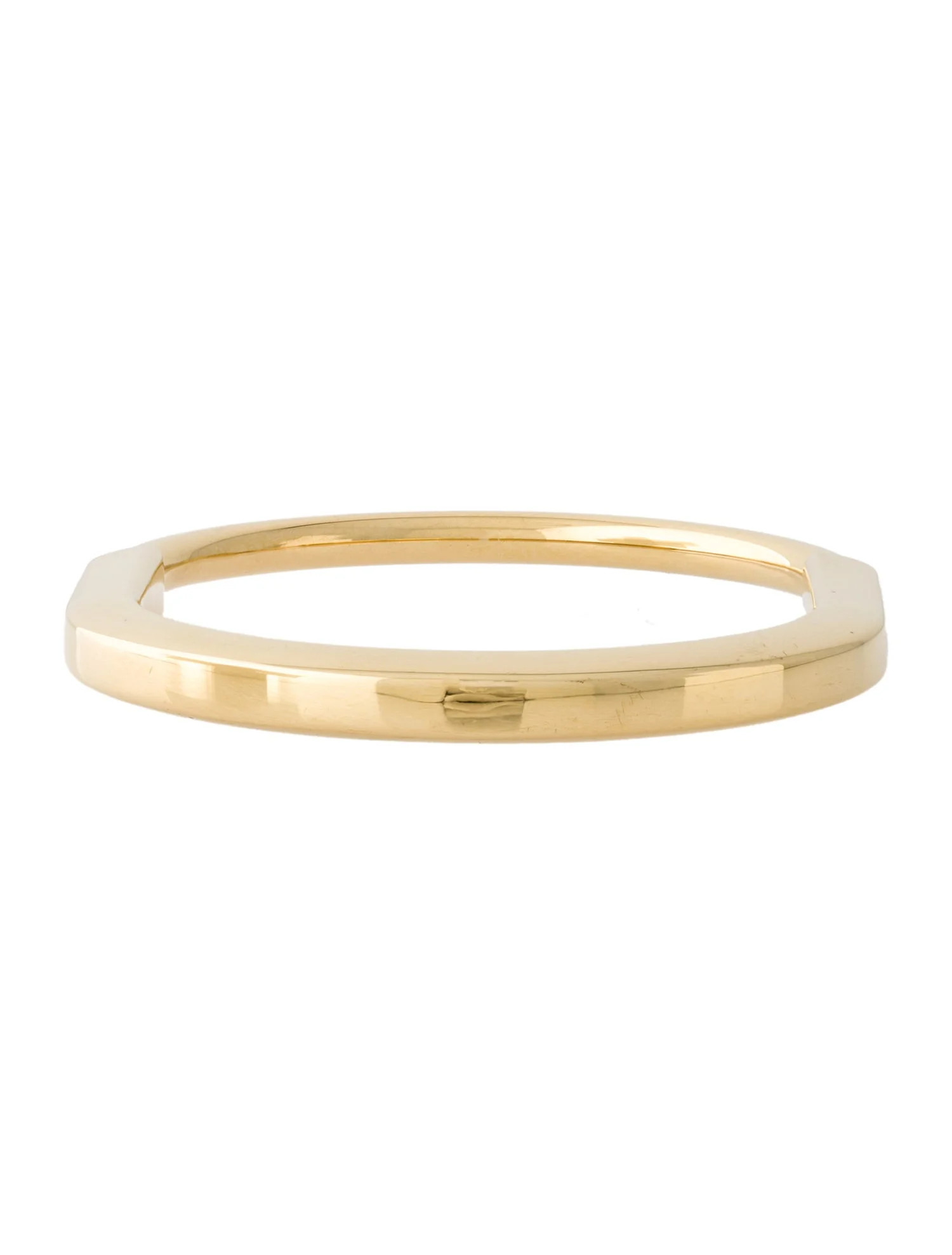 18K Tiffany Lock Bangle | The RealReal