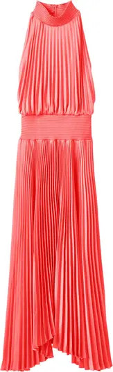 A.L.C. Renzo Pleated Sleeveless Midi Dress | Nordstrom | Nordstrom