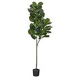 4.5ft. Fiddle Leaf Fig Artificial Tree + Free Shipping | Amazon (US)