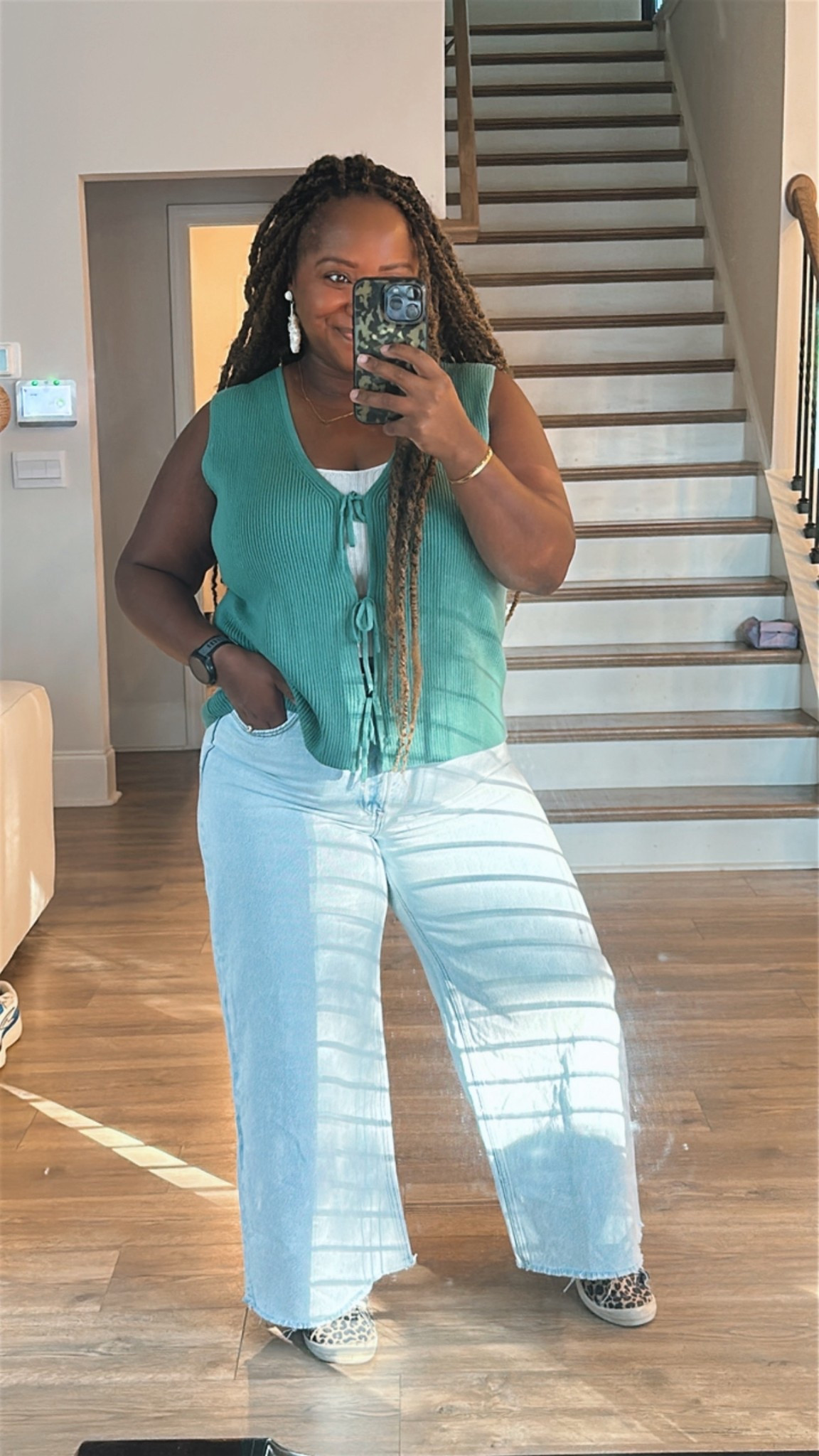 Work fit of the day 🤩 leopard shoes are sold out but I linked the other colors!

#LTKMidsize #LTKWorkwear #LTKSaleAlert