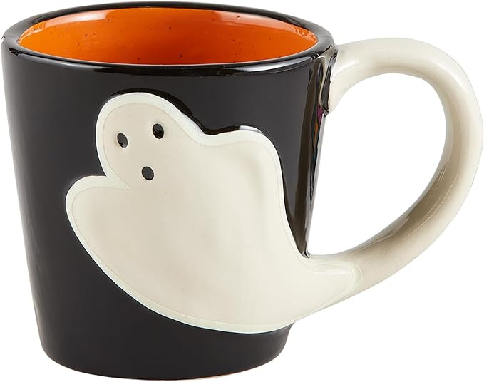 Mud Pie Glow In The Dark Mug, Ghost, 16oz | Amazon (US)