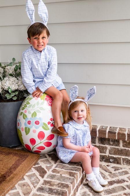 The Beaufort Bonnet Company Easter. Easter looks for kids. Easter outfits for kids. Easter bunny ears. TBBC. Sutton size
2T & Remy 4T. Little boys. Toddler girls. 

#LTKfamily #LTKSeasonal #LTKkids