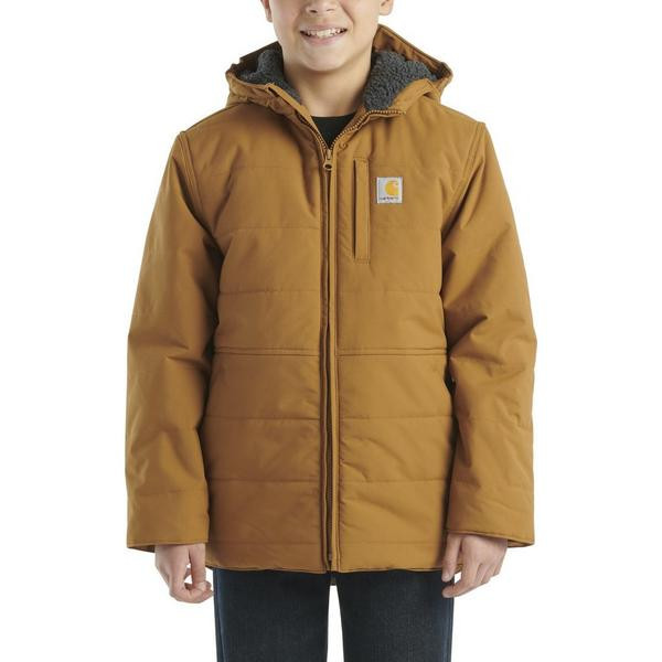 Boys' Carhartt Montana Canvas Jacket XSmall Carhartt Brown | Scheels Sports