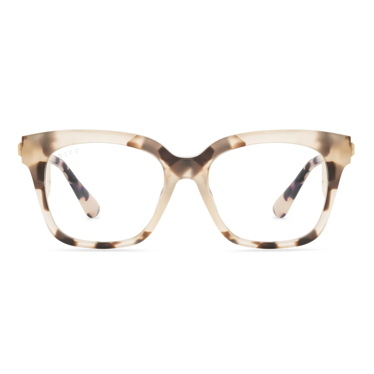 COLOR: cream tortoise prescription glasses | DIFF Eyewear