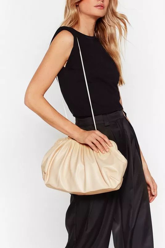 WANT Slouchy Faux Leather Bag | Nasty Gal (US)