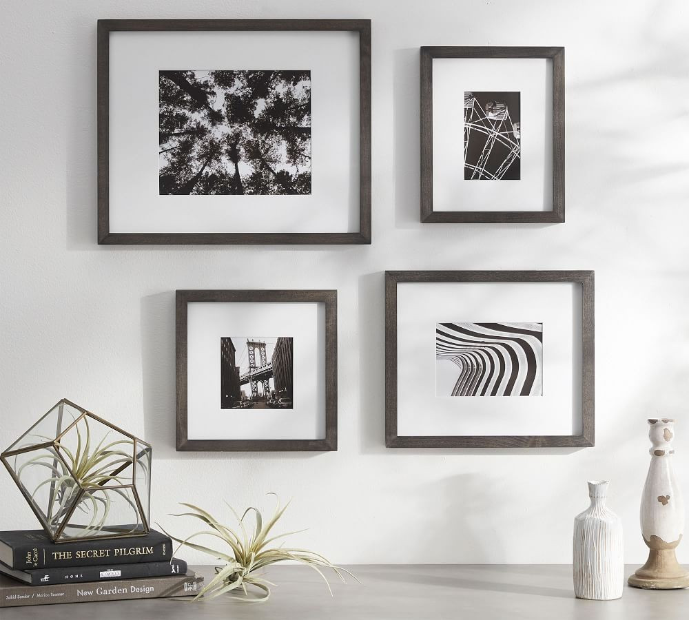 Wood Gallery Frames - Charcoal | Pottery Barn (US)
