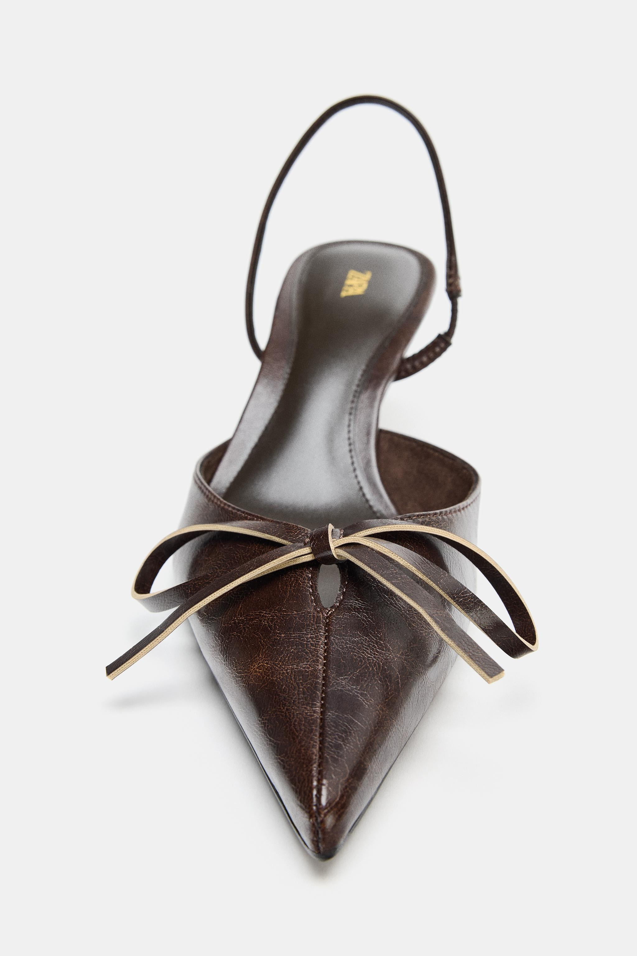 SLINGBACK MIT SCHLEIFE | Zara DE