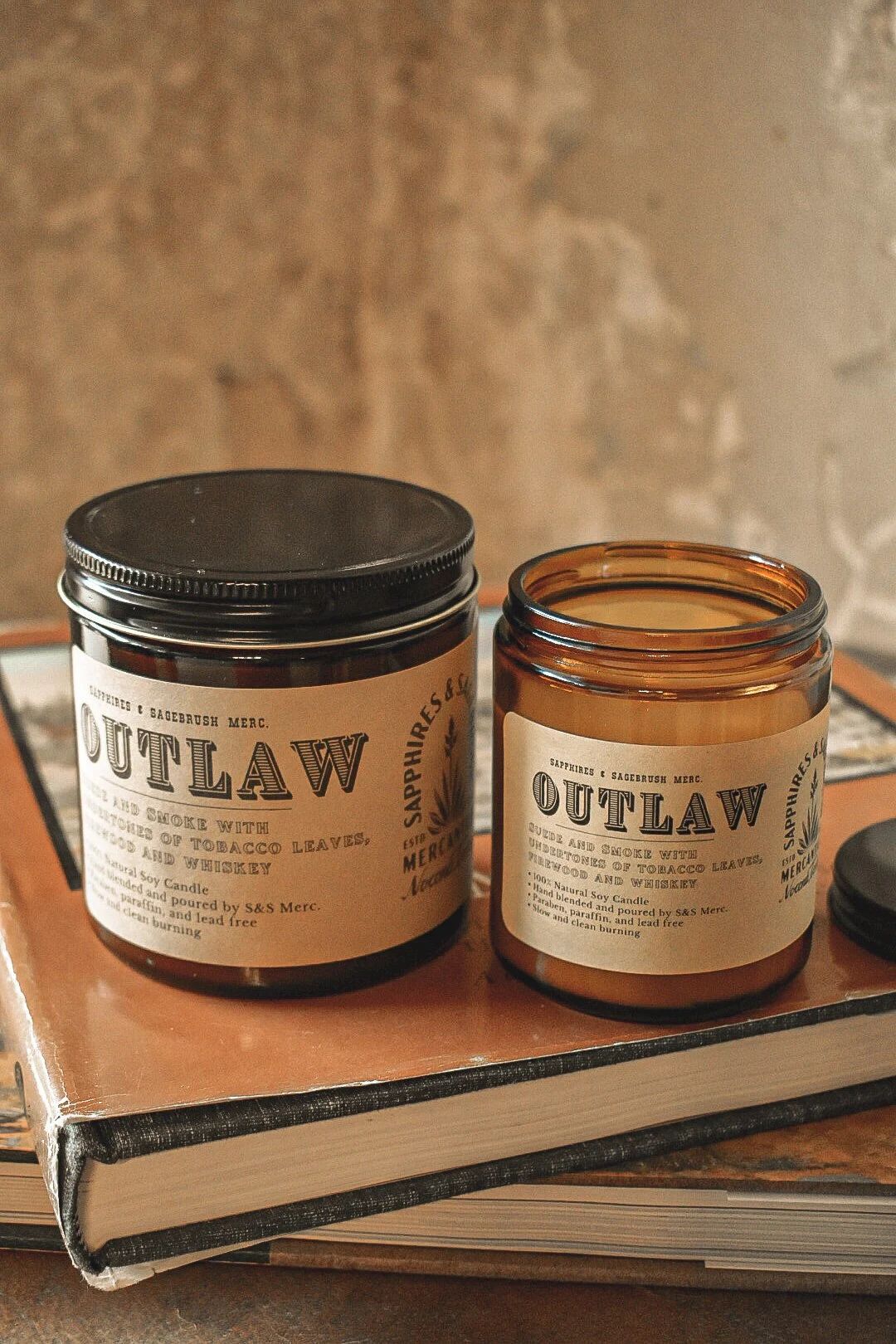 12oz. Outlaw Soy Candle | Etsy (US)