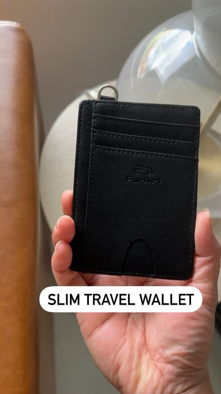 When it comes to travel the less I take and compress the better! I did not want to take my bulky wallet so I opted for this card wallet to take the essentials! It does have a pocket for money! Follow me @hercurrentobsession for more travel related content! ✈️😃😃 have a lovely day whatever you’re up to! 

Amazon travel finds, travel essentials, travel tips 

#LTKVideo #LTKtravel #LTKGiftGuide