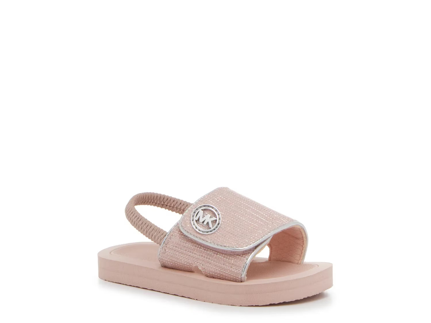 Michael Michael Kors MMK Slide Sandal Kids' | Girl's | Light Pink | Size 8 Toddler | Sandals | DSW