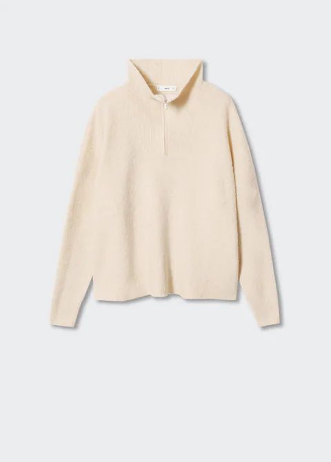 Polo neck sweater -  Women | Mango United Kingdom | MANGO (UK)