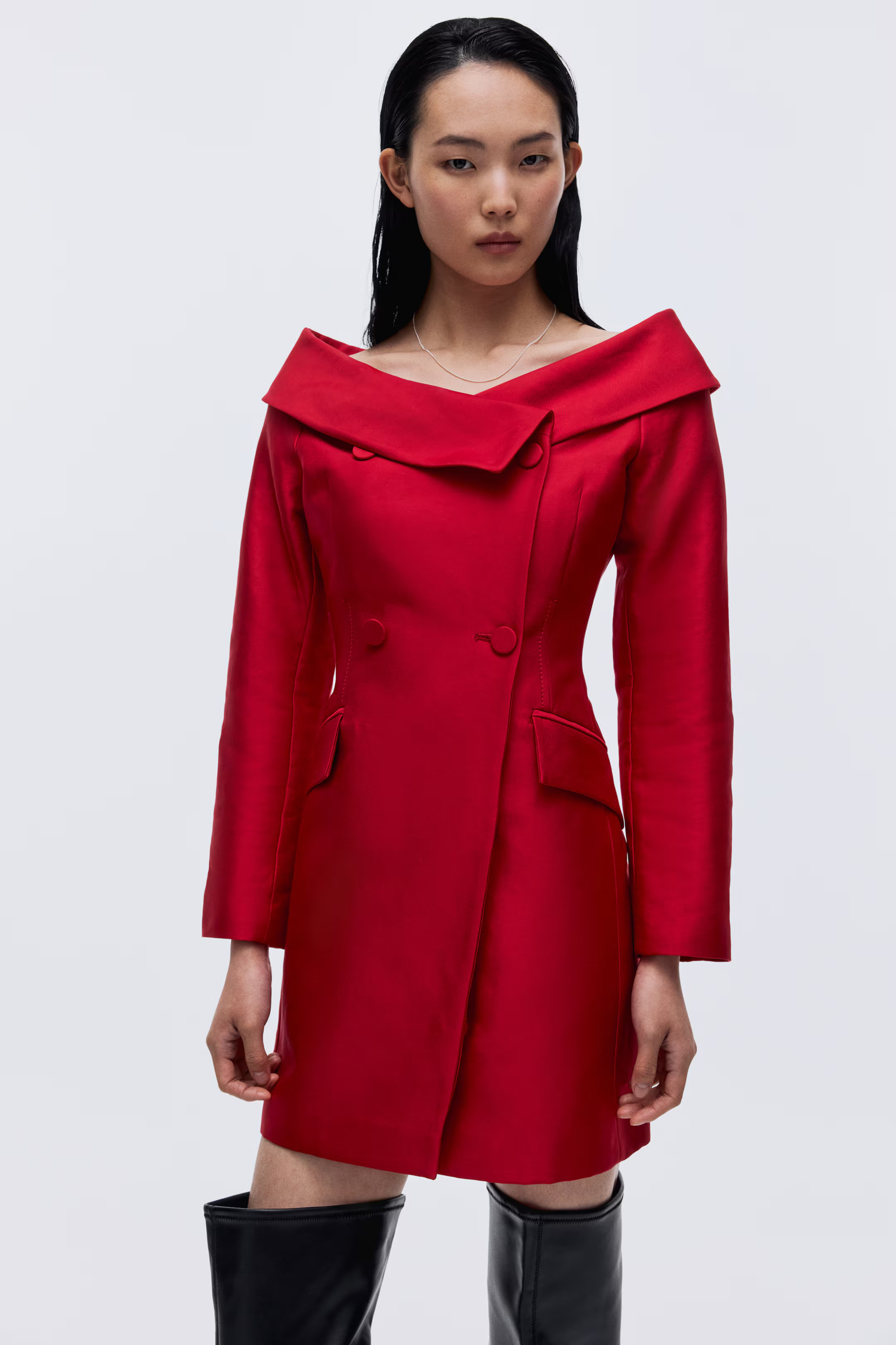 Double-Breasted Jacket Dress | H&M (US + CA)