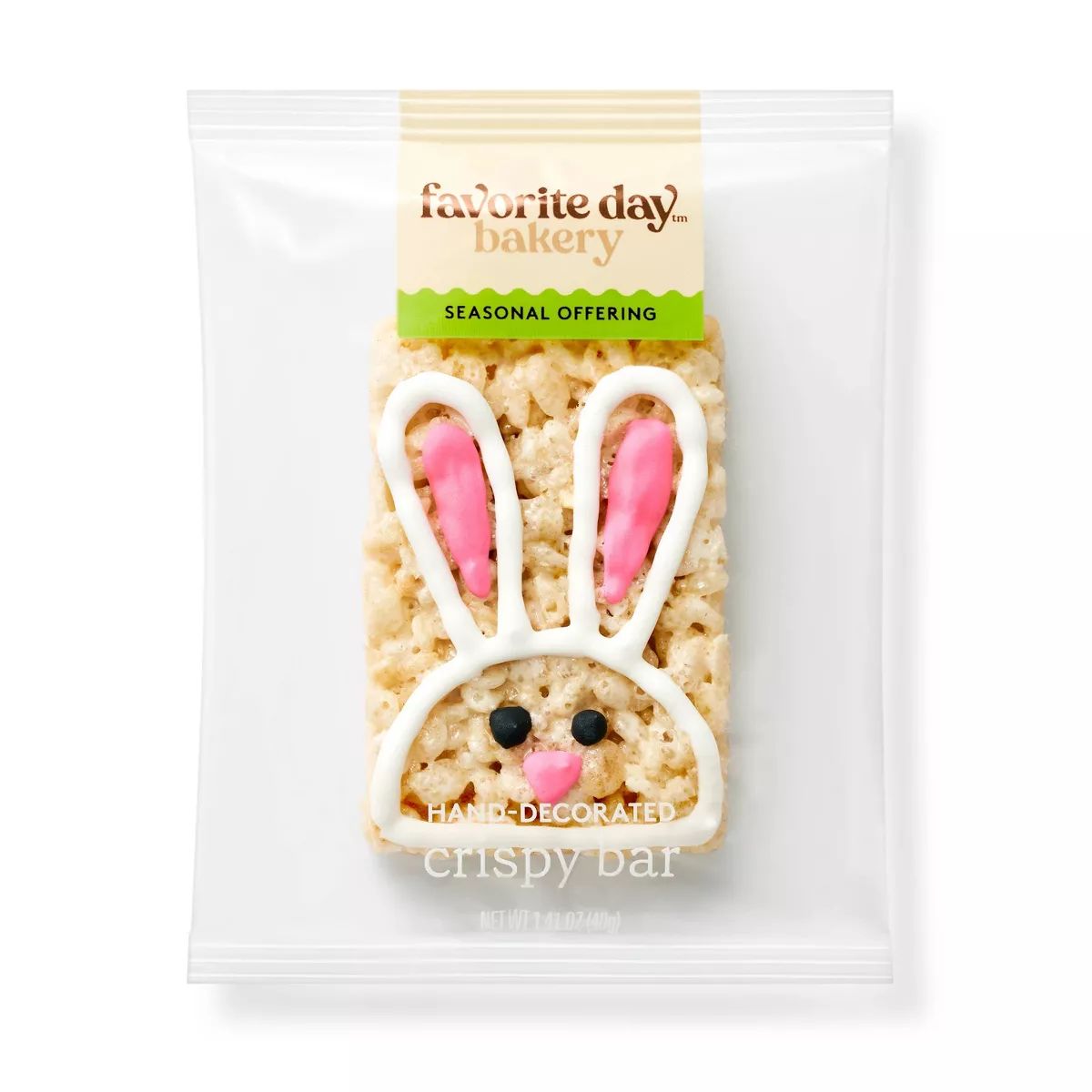Easter Bunny Crispy Bar - 1.41oz - Favorite Day™ | Target