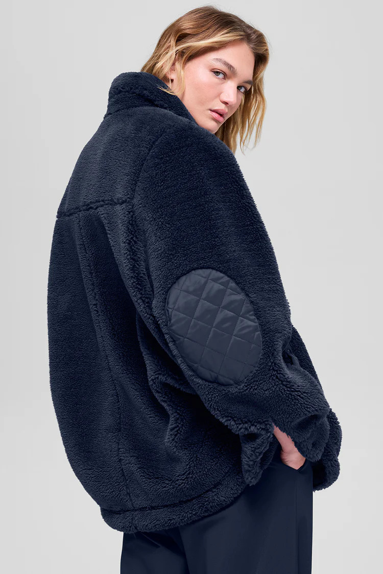 Sherpa Edge Shacket - Espresso | Alo Yoga (US)