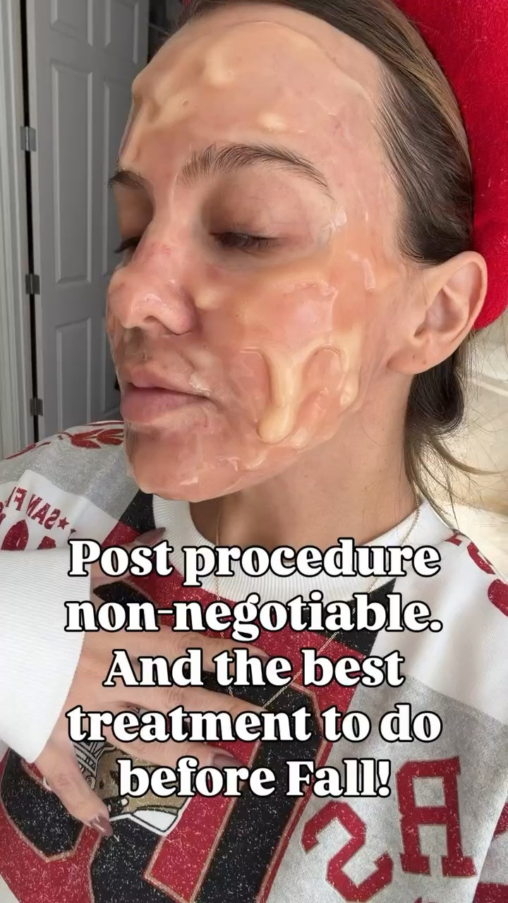 This mask helps smooth, brighten and hydrate your skin. A post procedure non-negotiable for me!

#LTKmomlife #LTKselfcare #LTKdayinmylife