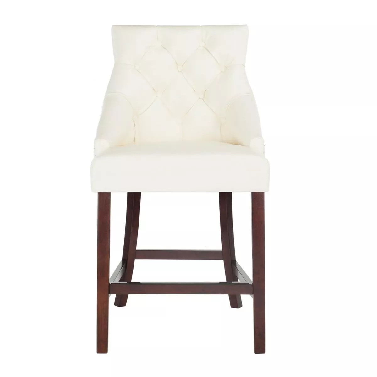 Eleni Tufted Wing Back Counter Stool (Set Of 2)  - Safavieh | Target