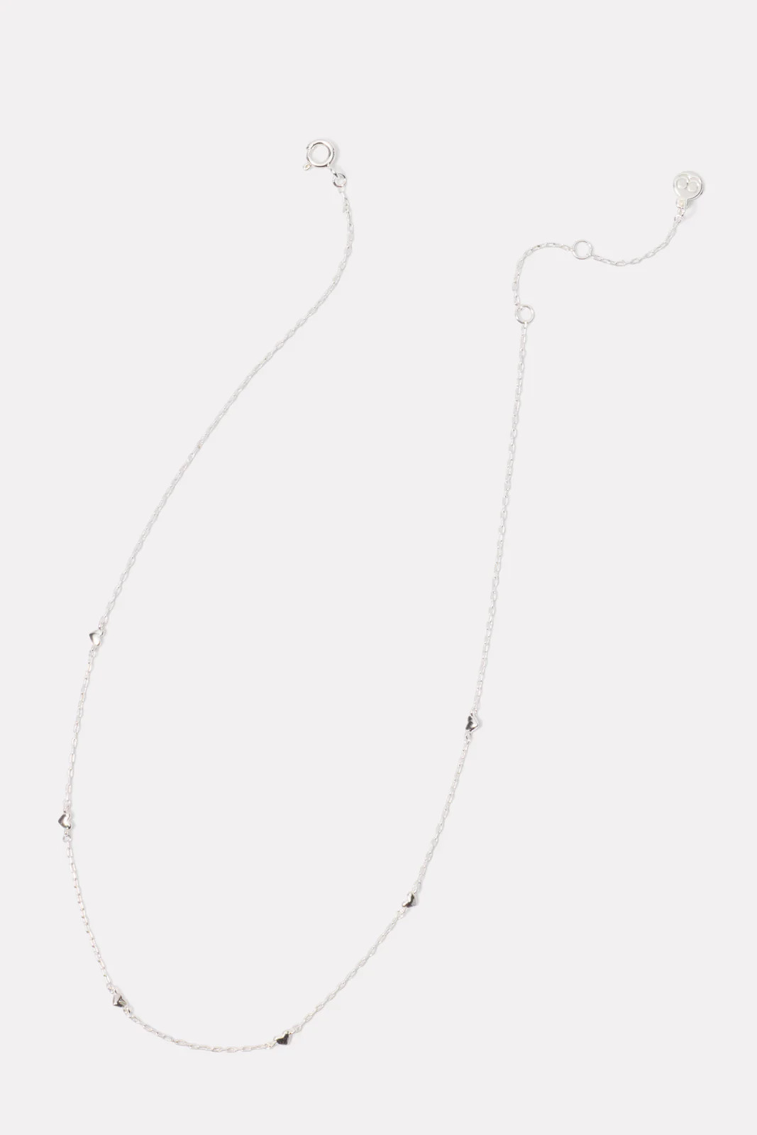 GORJANA Women's Amour Necklace, Silver | Evereve