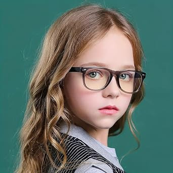 Boolavard Nerd Glasses – Fake Fashion Glasses for Kids – Costume Glasses for Halloween or Cosplay Age 4-12 | Amazon (US)