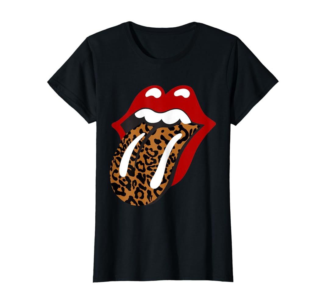 Rolling Stones Classic Leopard Tongue T-Shirt | Amazon (US)