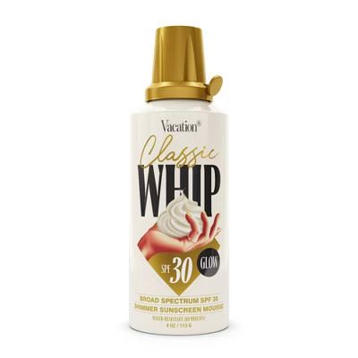 Vacation Classic Whip Glow SPF 30 - 4 fl oz | Target