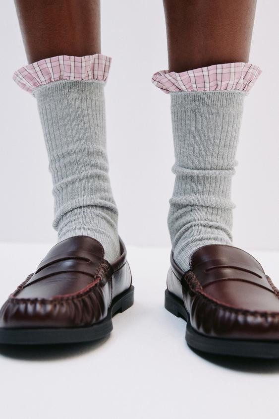 LEATHER LOAFERS | Zara US