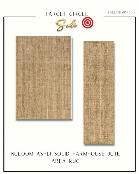 You can’t go wrong with a Jute rug - On sale right now at Target now in many size options! #TargetCircleSale 🎯

#LTKstyletip #LTKhome #LTKsalealert