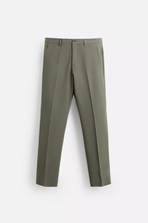 WOOL SUIT PANTS | Zara US