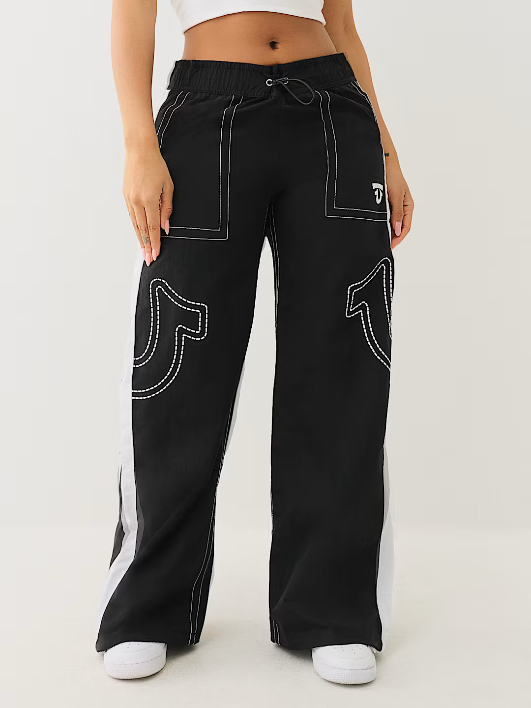 HORSESHOE BIG T NYLON TRACK PANT | True Religion