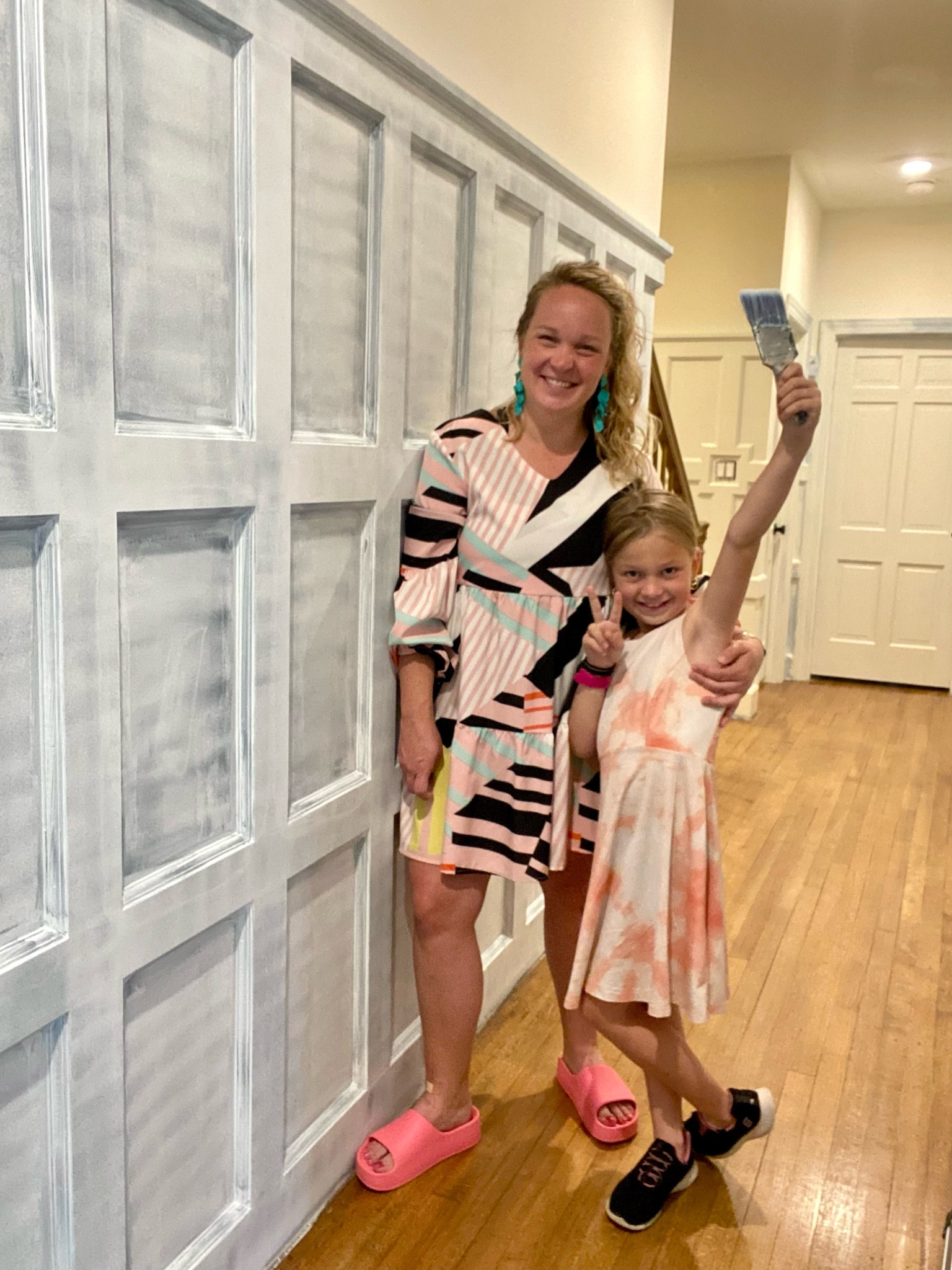 Using psychology on myself to get through painting the 575883 coat of paint in here 😅 fun dress = having fun, right!? 🤣

#LTKshoecrush #LTKcurves #LTKhome