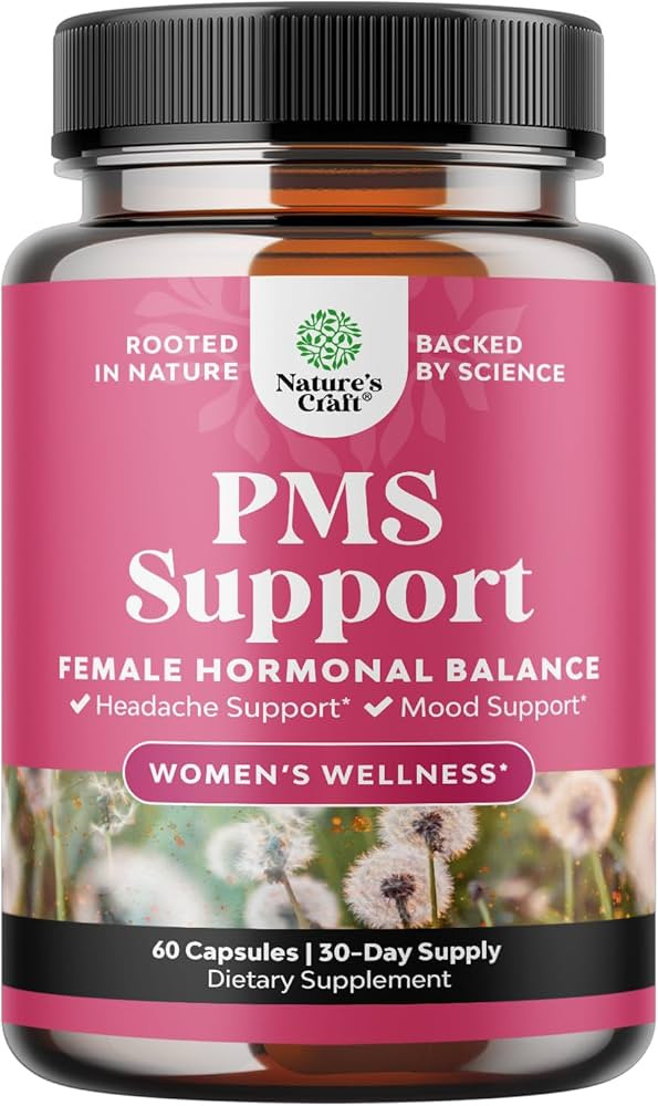 Advanced PMS Support Supplement for Women - Multibenefit PMS Relief Complex for Low Energy Mood S... | Amazon (US)