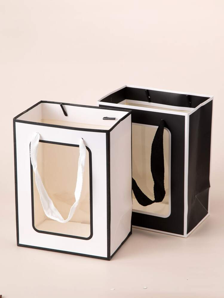 2pcs Paper Gift Bag | SHEIN