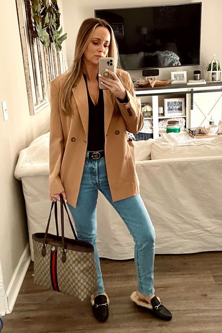 Amazon blazer to dress up any outfit. Fit of the day.
Amazon fashion 
Found it on Amazon 
Amazon find
Amazon prime 
Business attire
Work wear
Straight jeans
Gucci
Levi’s
Abercrombie 
Bodysuit 
Slides
Mules


#LTKunder100 #LTKshoecrush #LTKstyletip