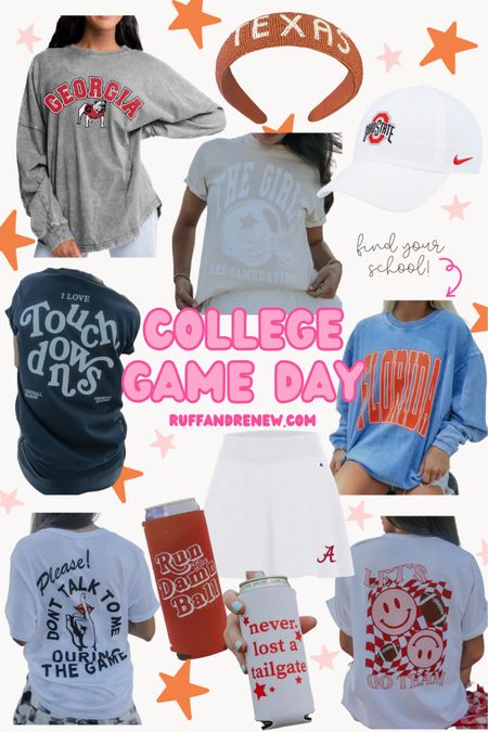 College game day!

College football / football outfit / game day outfit / college apparel / 

#LTKSeasonal #LTKunder100 #LTKunder50