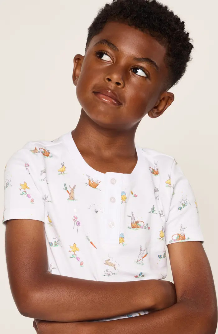 Kids' Easter Print Fitted Short Pajamas | Nordstrom