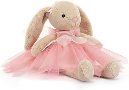 Jellycat Lottie Bunny Fairy Stuffed Animal, 10.5 inches - Rabbit & Bunny Plush Toy - Classic Chil... | Amazon (US)