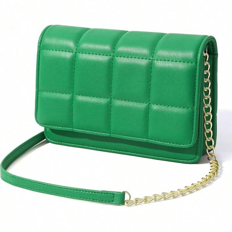 Small Purses For Women Quilted Leather Mini Crossbody Wallet Chain Little Shoulder Phone Purse Evening Baghalloween | SHEIN