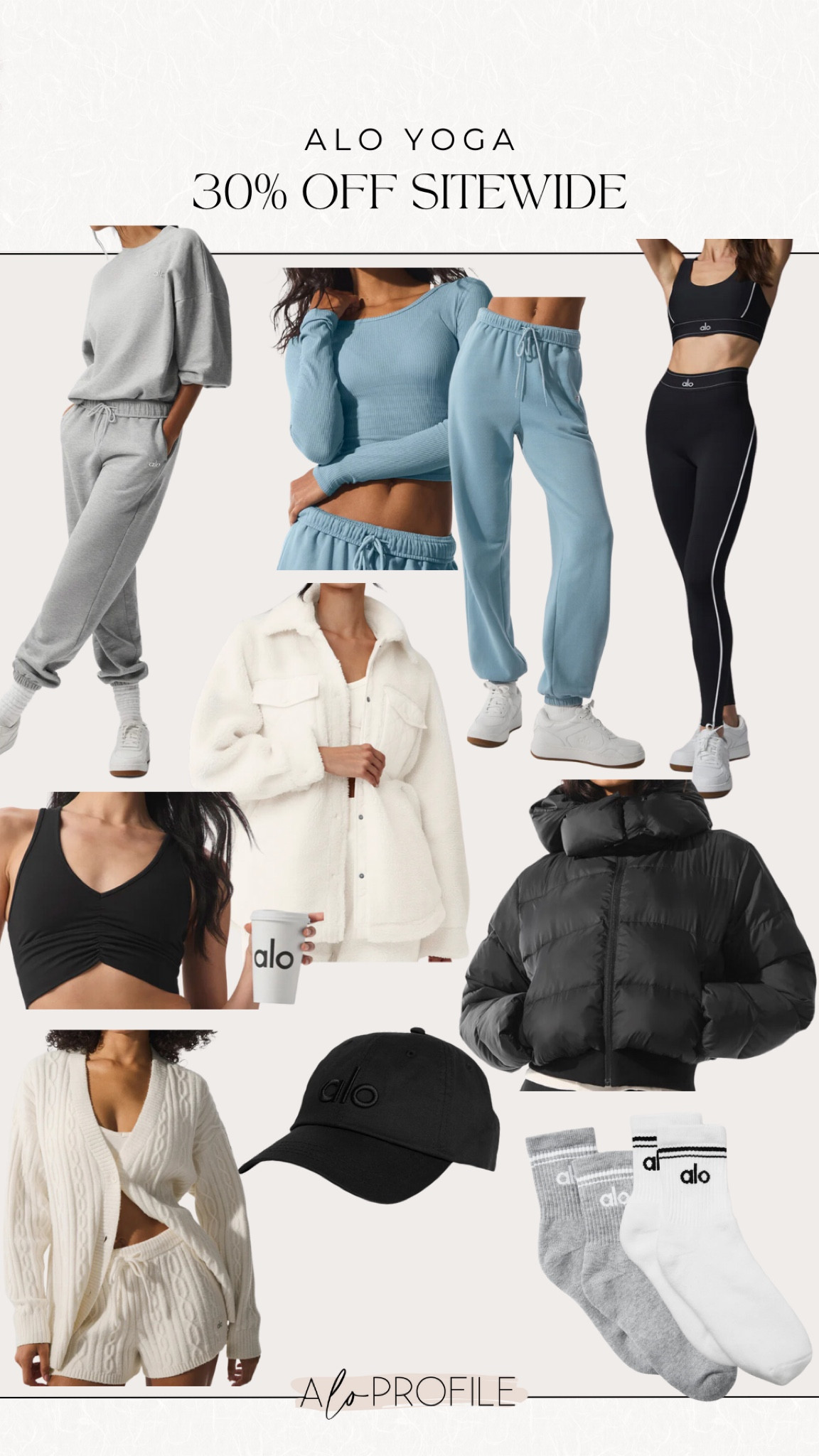 ALO YOGA SALE ✨
This makes for a good Monday!! Shop sitewide & get 30% off!


Athleisure, workout out, loungewear

#LTKSaleAlert #LTKFitness #LTKActive