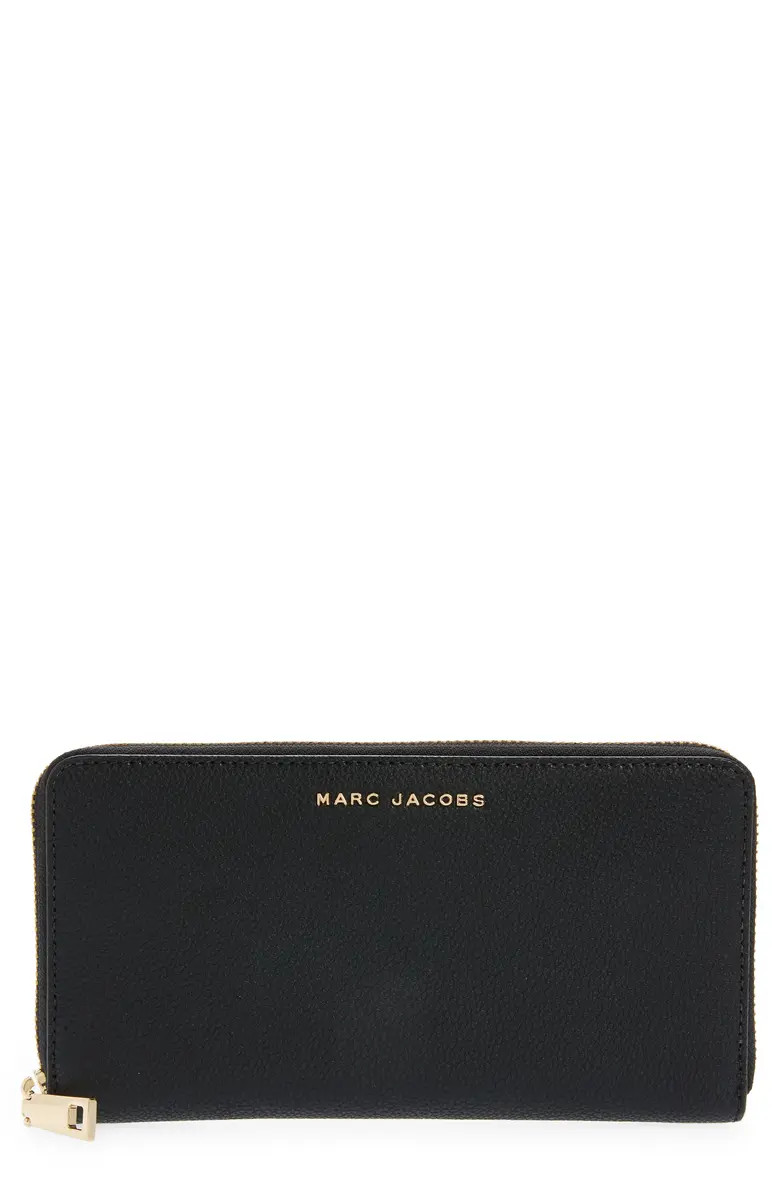 The Simple Vertical Zippy Leather Wallet | Nordstrom