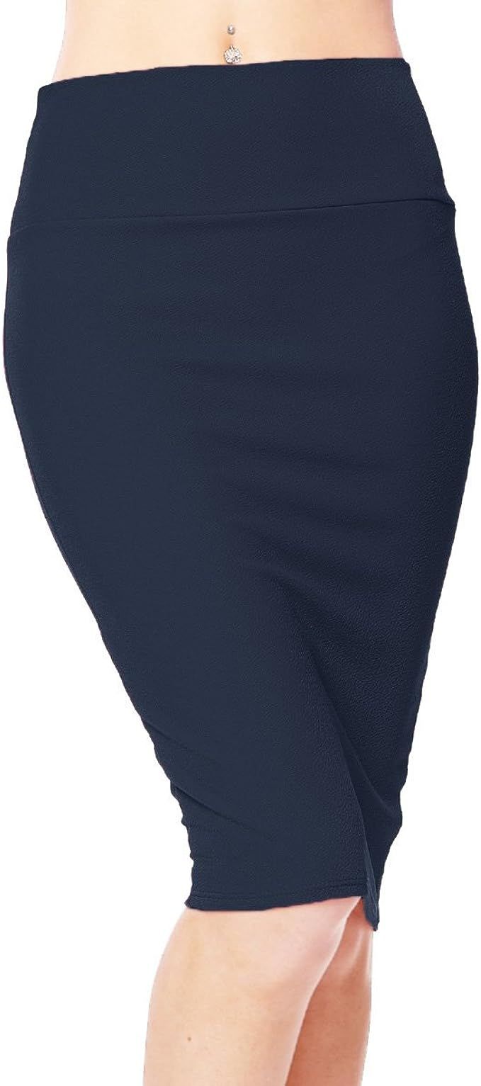 Urban CoCo Women's High Waist Stretch Bodycon Pencil Skirt | Amazon (US)