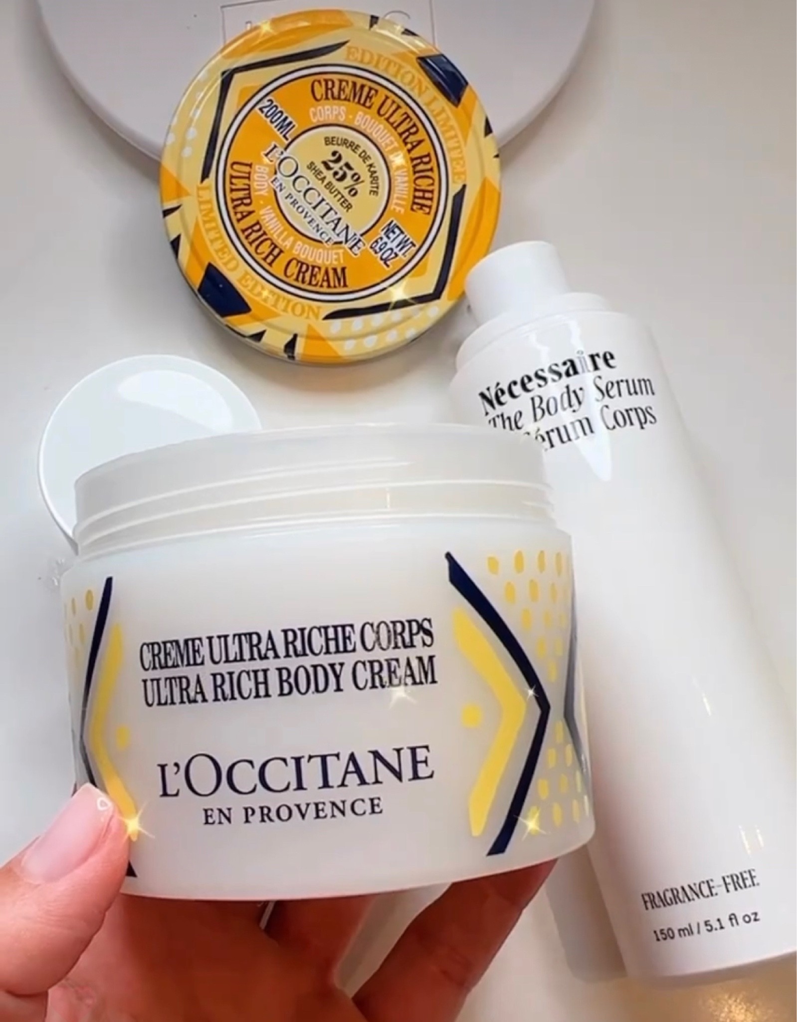 Combine both these in the palm of your hands, then apply all over your body! 